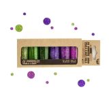 Art Ingredients - Glitter Set - Mardi Gras 7g bottle set of 6