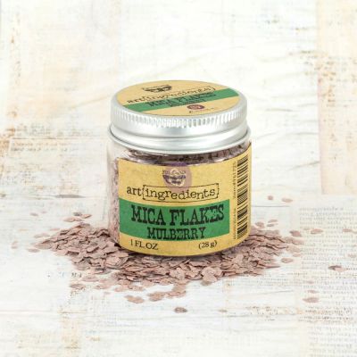 Art Ingredients-Mica Flakes: Mulberry 28g