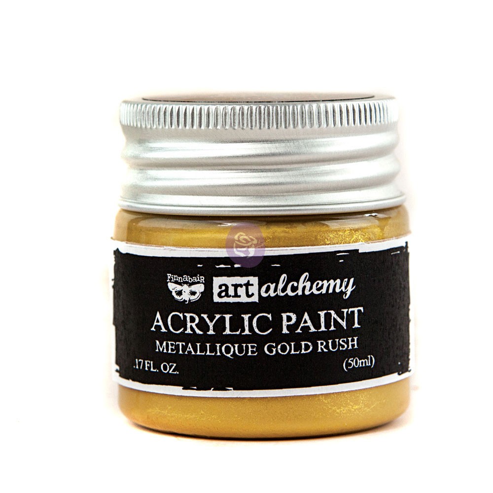 Art Alchemy-Acrylic Paint-Metallique Gold 1.7 fl.oz (50ml)