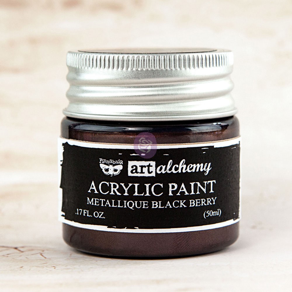 Art Alchemy-Acrylic Paint-Metallique Eggplant 1.7oz