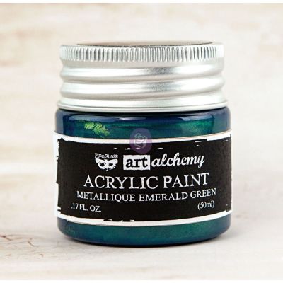 Art Alchemy-Acrylic Paint-Metallique Teal 1.7oz