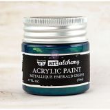 Art Alchemy-Acrylic Paint-Metallique Teal 1.7oz