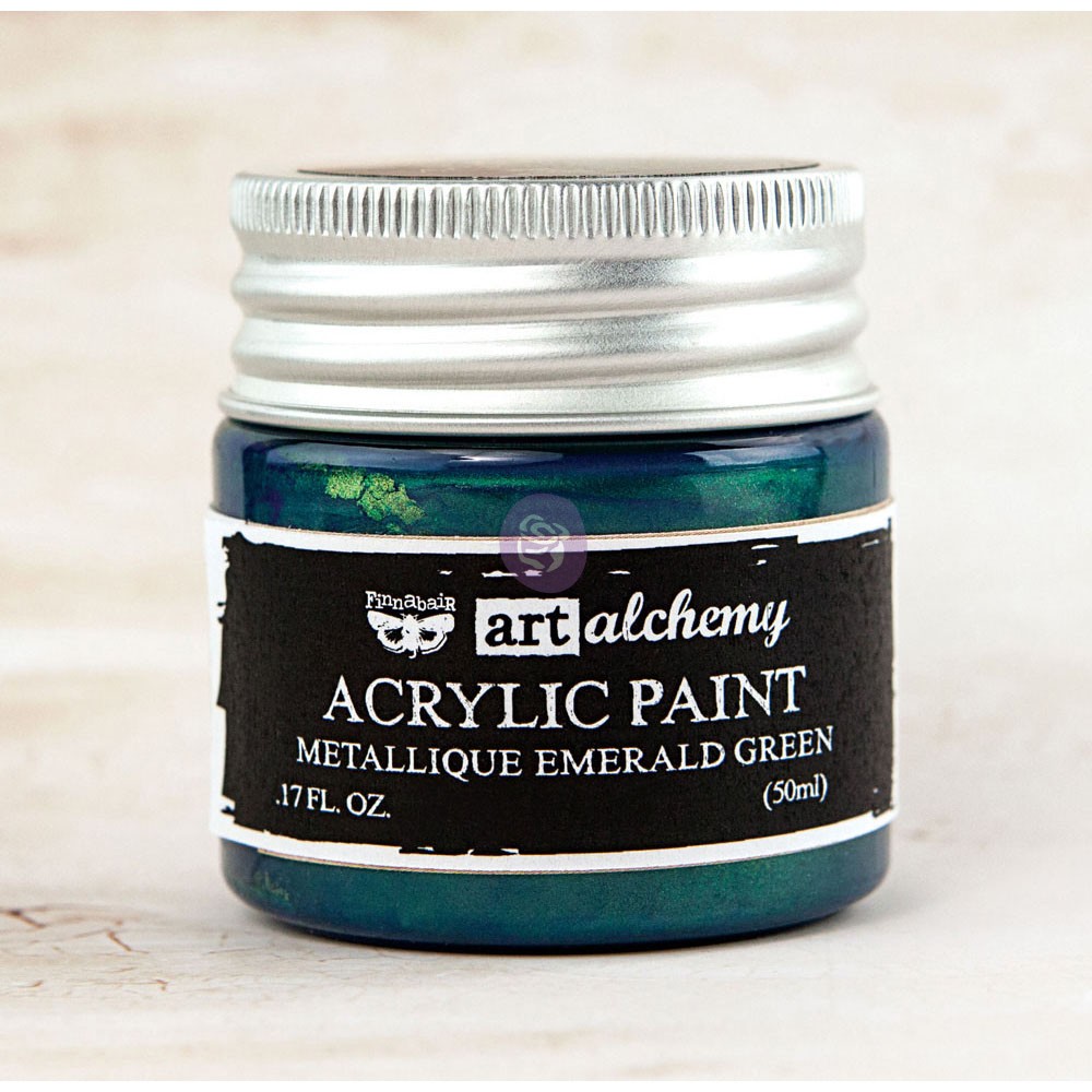 Art Alchemy-Acrylic Paint-Metallique Teal 1.7oz