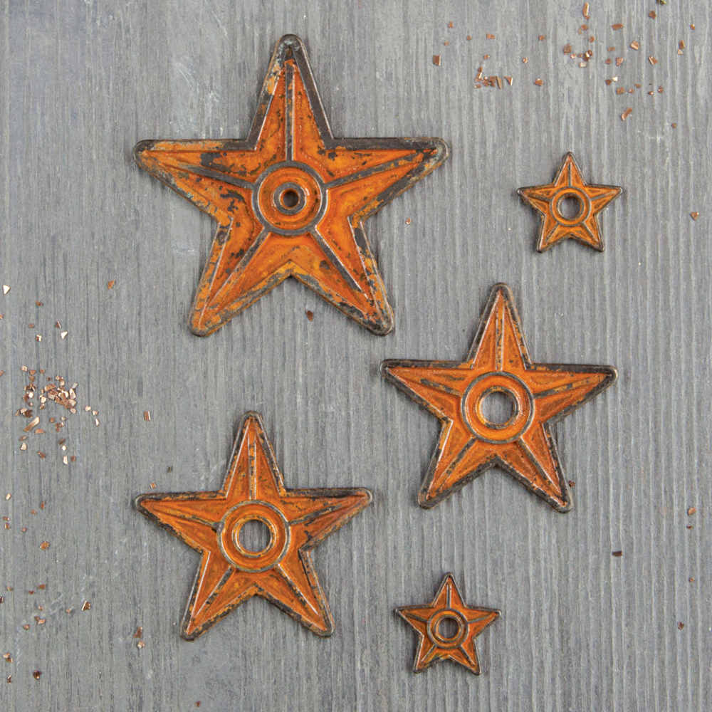 Mechanicals: Barn Stars 5pc.