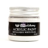 Art Alchemy - Metallique - White Pearl  1.7 fl.oz (50ml)