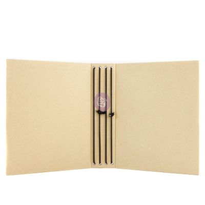 Art Daily Planner Chipboard Album Cover + Diary Insert + Card Set