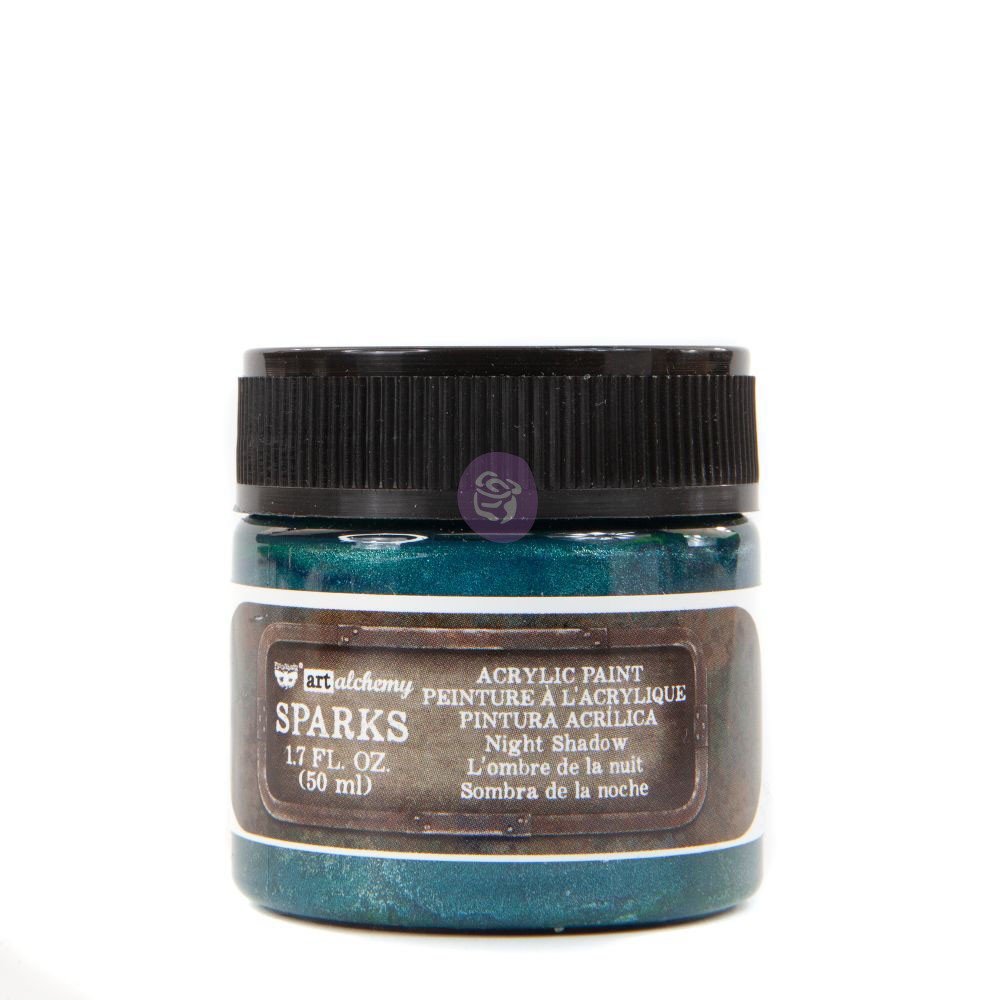Art Alchemy- Sparks Acrylic Paint - Night Shadow 1.7 fl.oz (50ml)