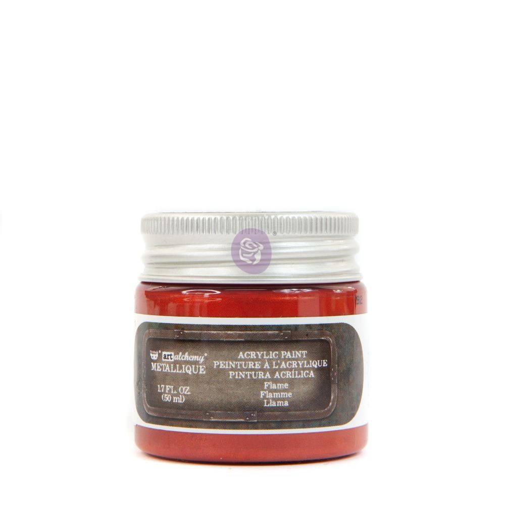 Art Alchemy-Metallique Acrylic Paint - Flame  1.7 fl.oz (50ml)