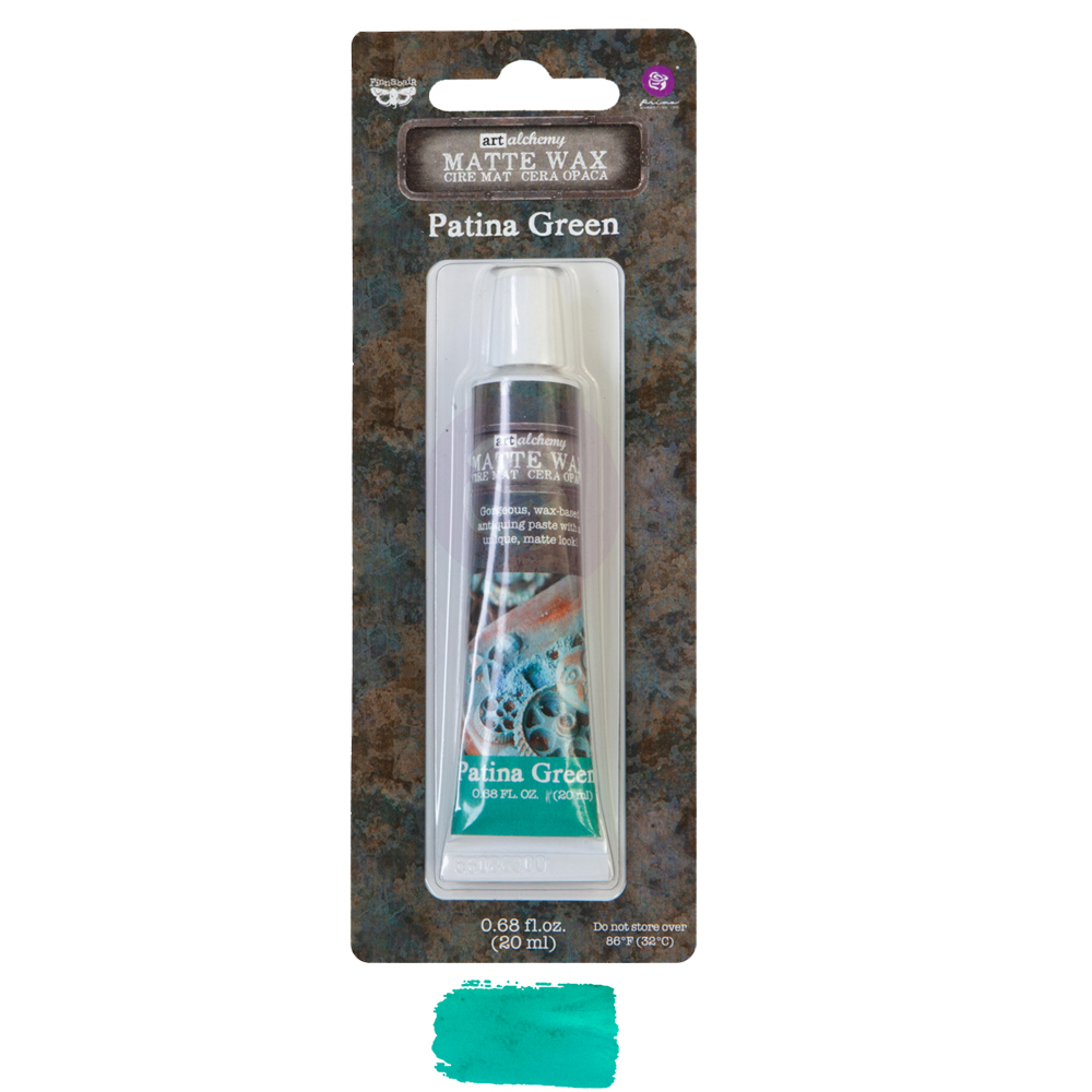 Finnabair Wax Paste – Patina Green – 0.68 fl oz (20 ml)