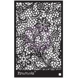 6x9 Stencil - Floral Net - 6" x 9"