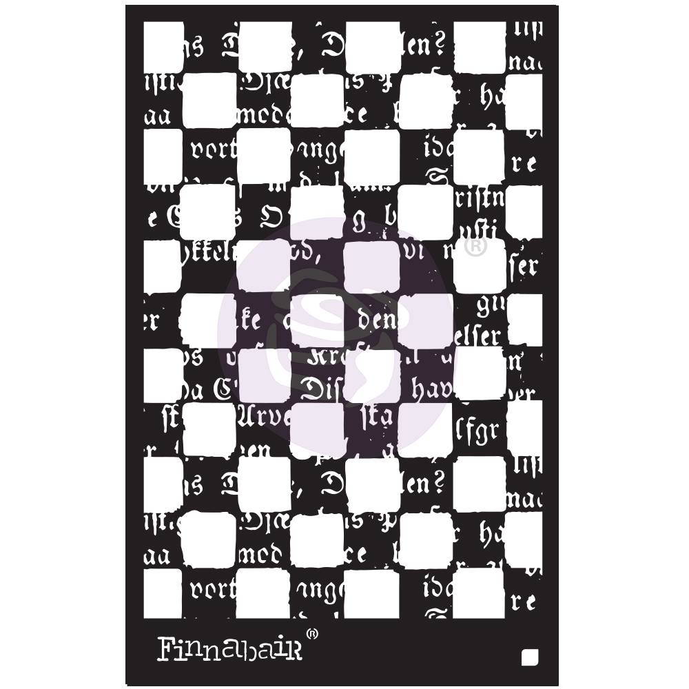 6x9 Stencil - Mind Games - 6" x 9"