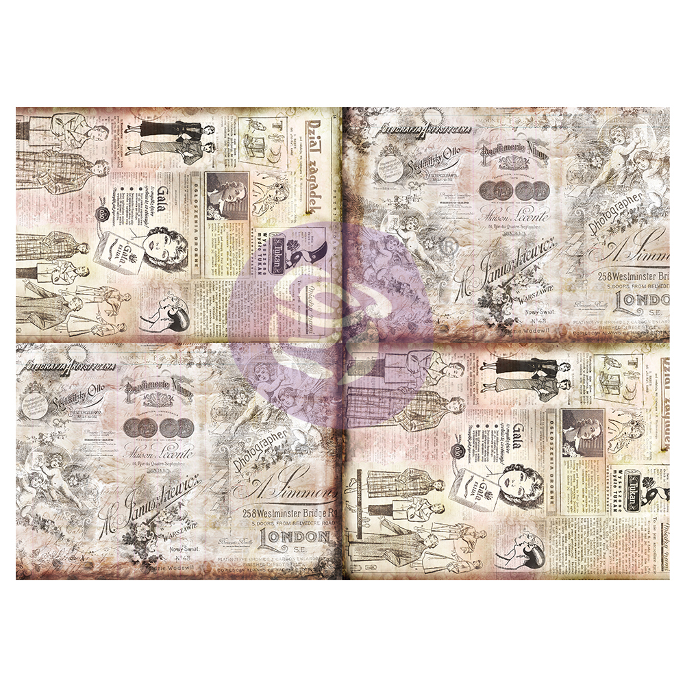 Art Daily - Decorative Paper Journaling Minis - Butterfly Messages - 6 sheets