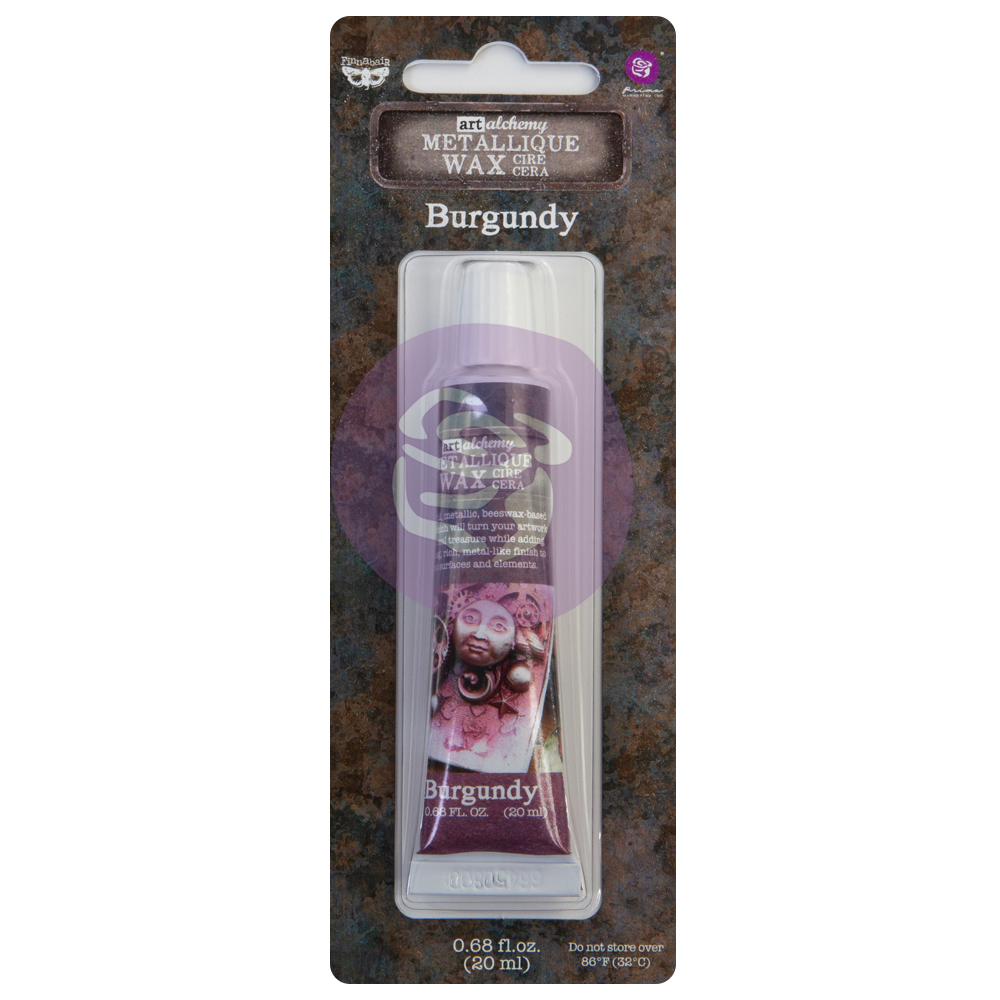 Art Alchemy - Metallique Wax - Burgundy - 1 tube