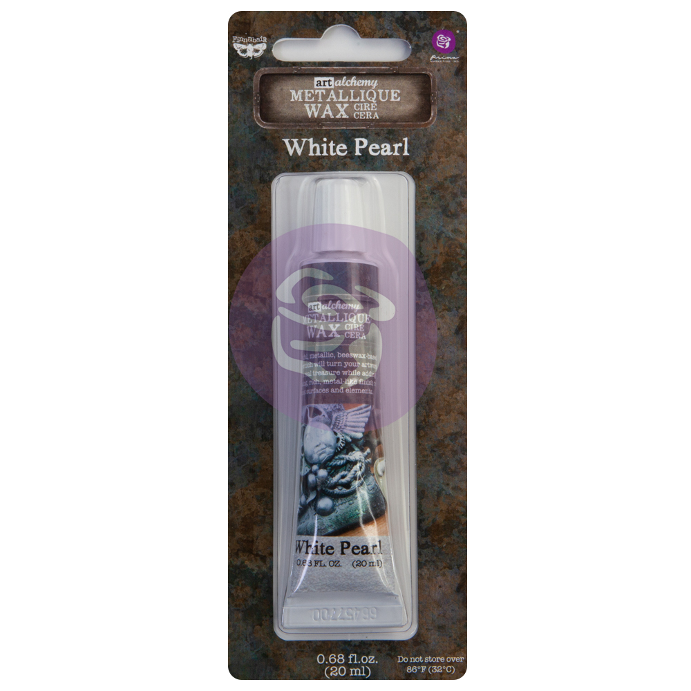 Art Alchemy - Metallique Wax - White Pearl - 1 tube