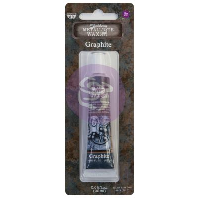 Art Alchemy – Metallique Wax – Graphite – 1 tube, 20ml
