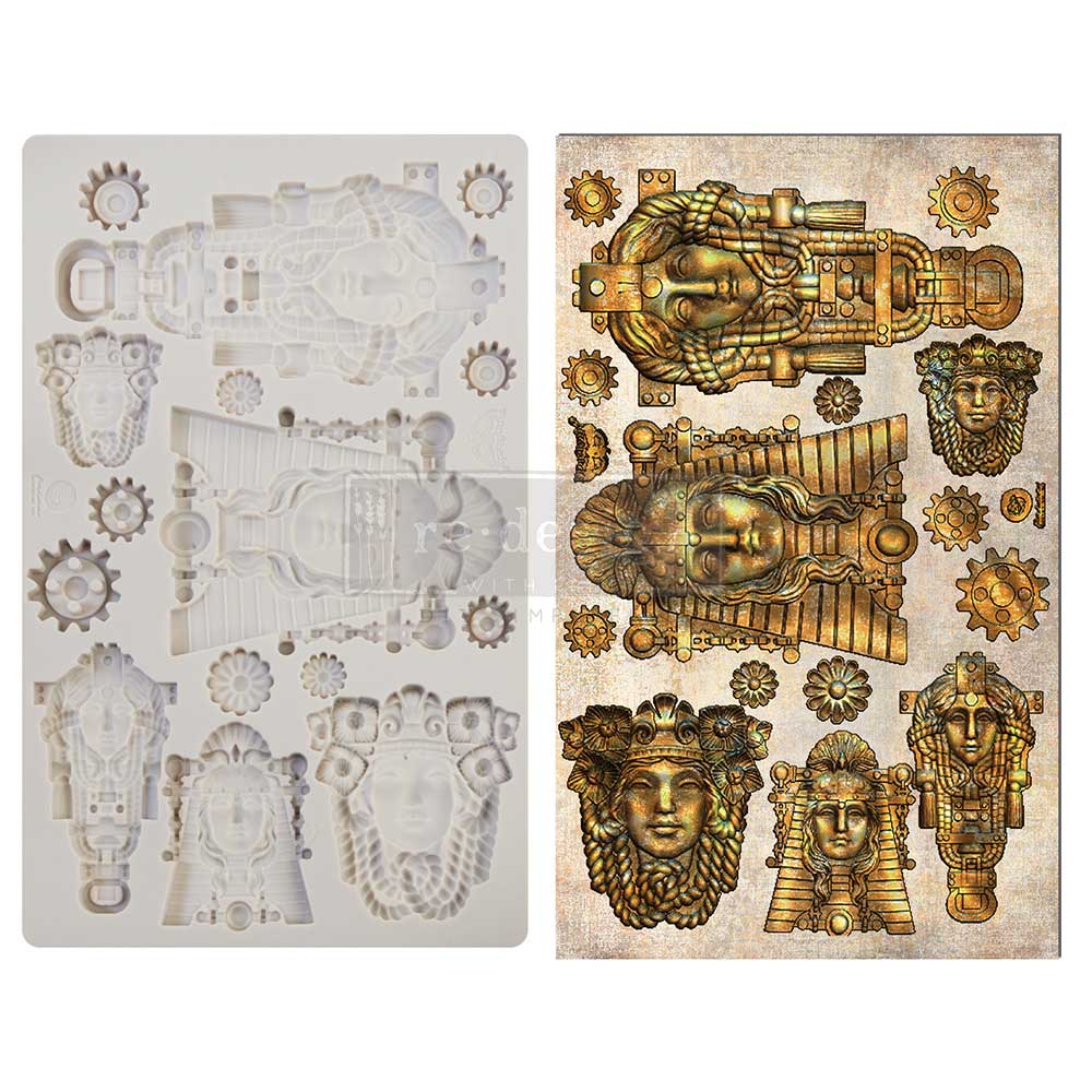 Finnabair – Moulds – Queens of Steam – 1 pc, 5×8 in Copyright #VA0002330240