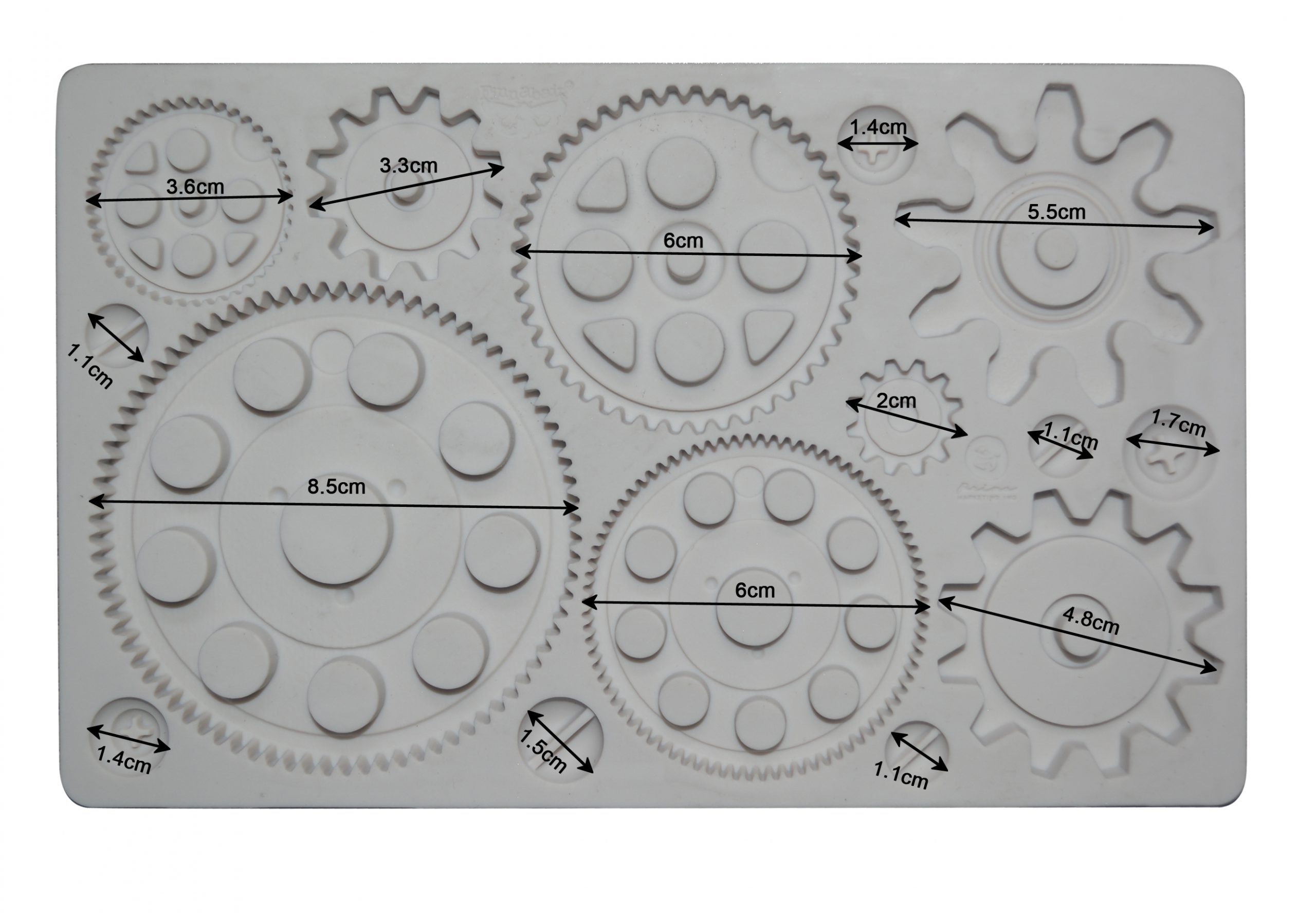 Finnabair – Moulds – Machine Parts – 1 pc, 5×8 in Copyright #VA0002330245