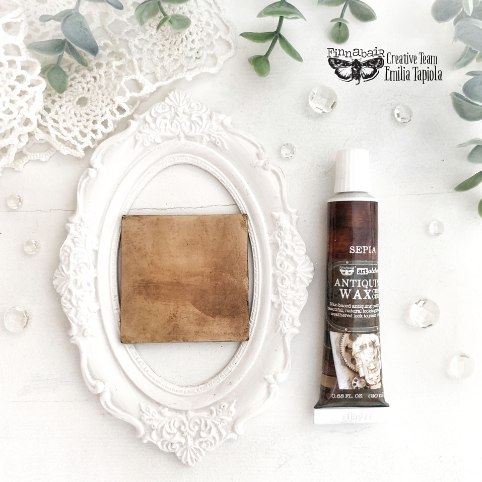 Art Alchemy – Antiquing Wax – Sepia – 1 tube, 0.68 fl oz (20 ml)