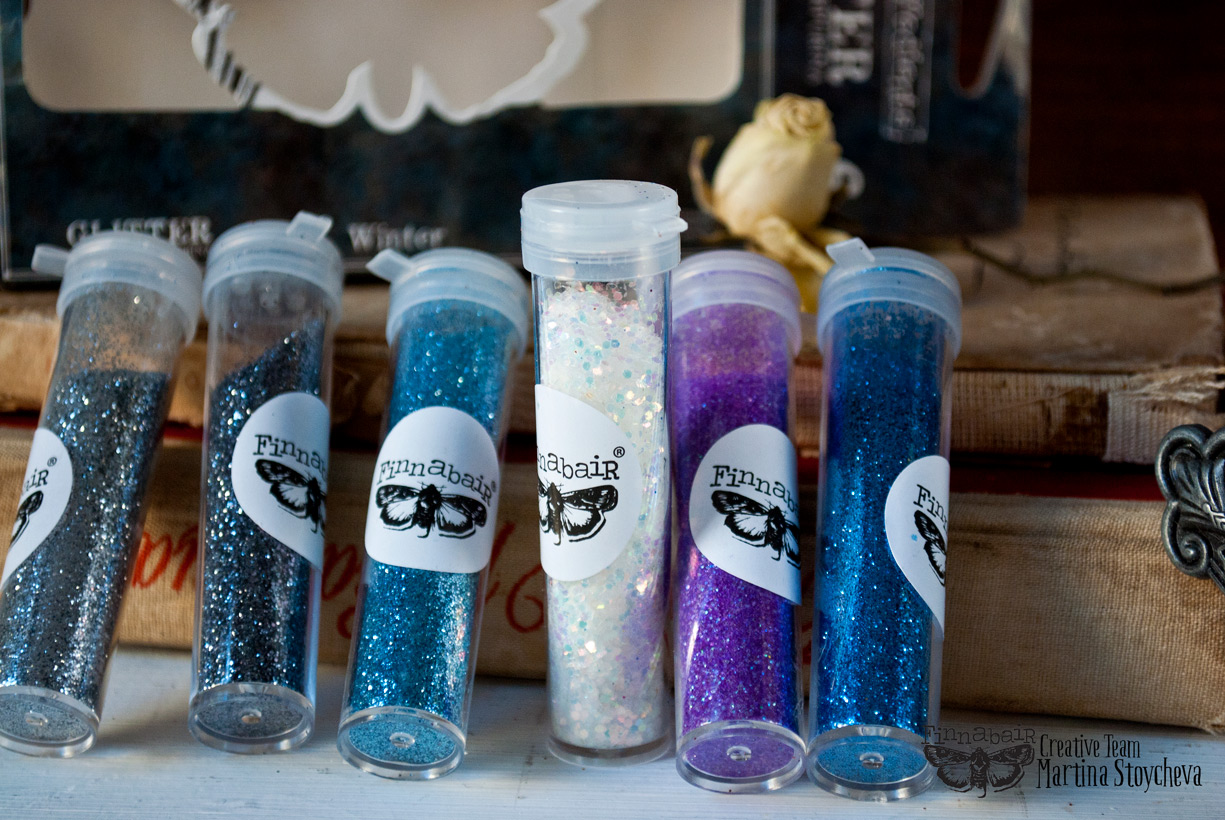 Art Ingredients – Glitter Set – Winter – 6 bottles x 10 grams each