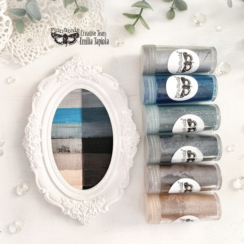 Art Ingredients – Mica Powder Set – Winter Tales – 6 bottles x 7 grams each