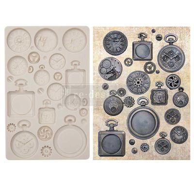 Finnabair Moulds – Pocket Watches – 5″ x 8″ x 8mm Copyright #VA0002330243