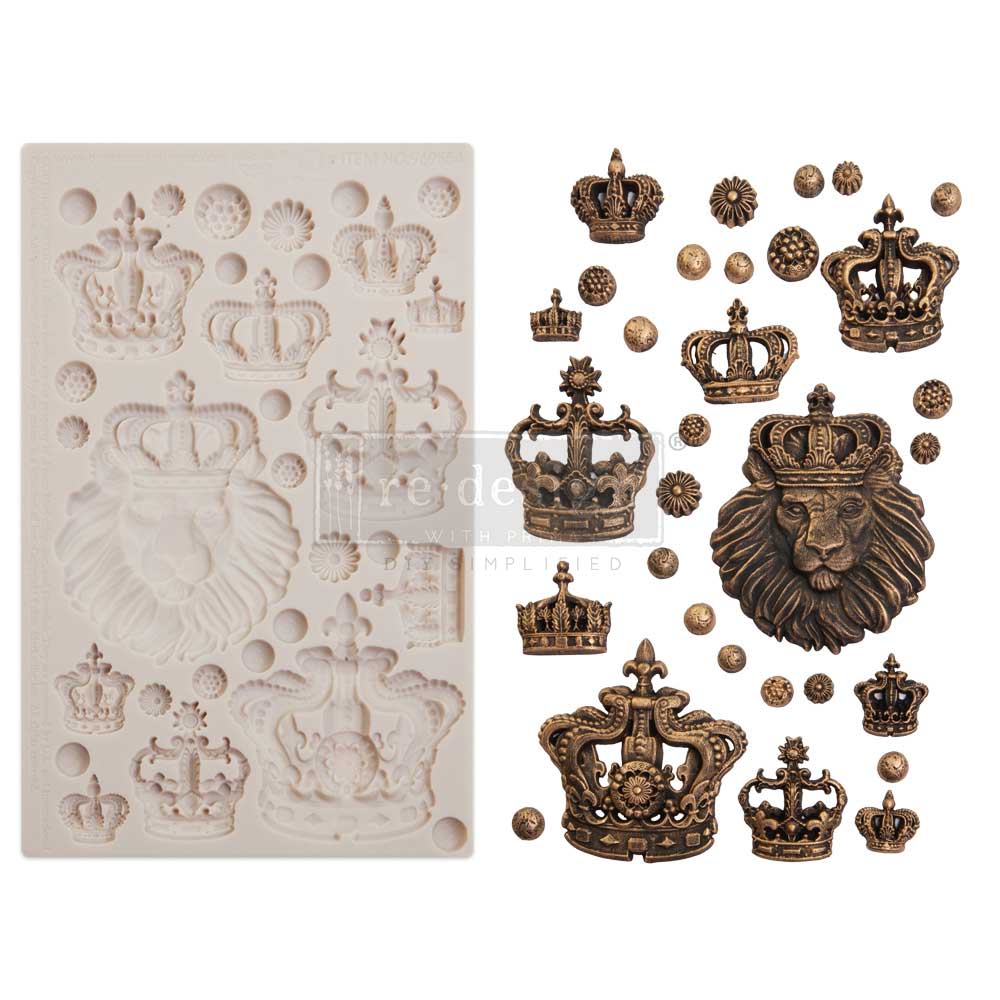 Finnabair Moulds – Regalia – 1 pc, 5″x8″x8mm Copyright #VAu001506961