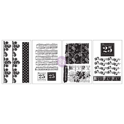 Adhesive Rub-Ons – Merry Christmas