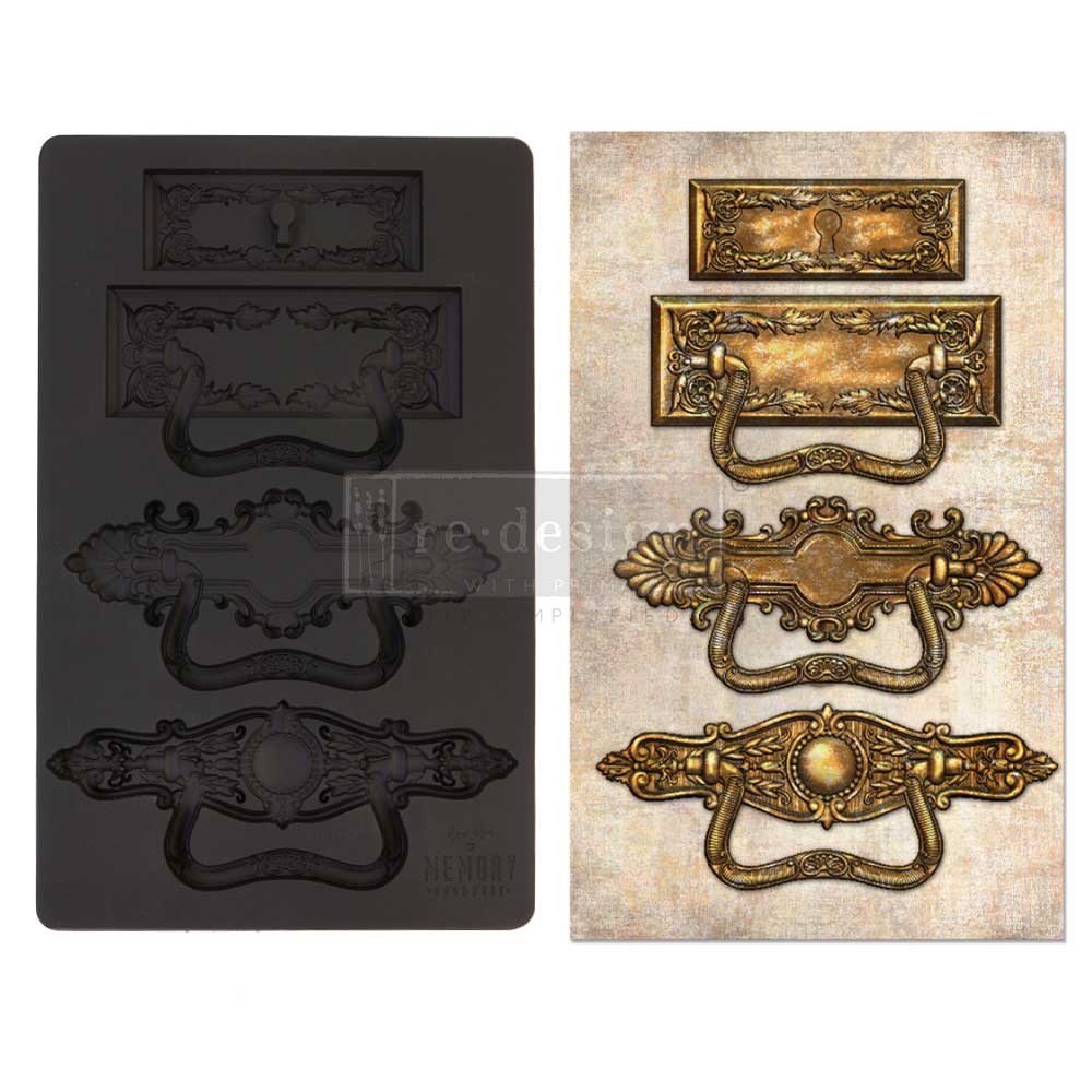 Memory Hardware Mould – Marguerite Hardware – 5″ x 8″, 8mm thickness