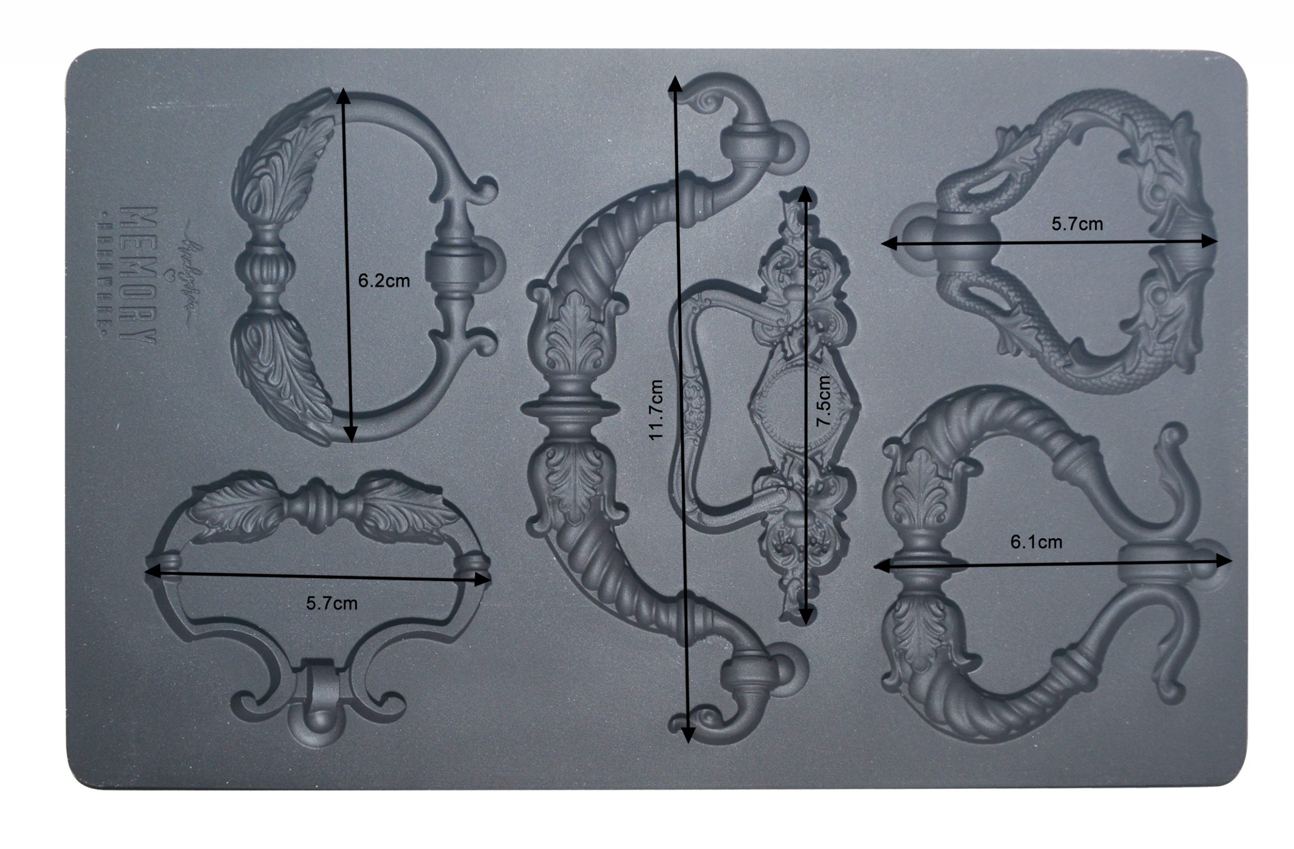 Memory Hardware Mould – Vincennes Hardware – 5″ x 8″, 8mm thickness