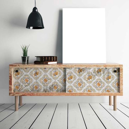 Decor Transfers® – Petite Tile – total sheet size 24″x35″, cut into 3 sheets