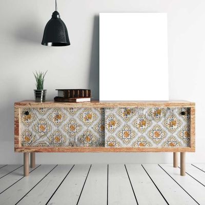 Decor Transfers® – Petite Tile – total sheet size 24″x35″, cut into 3 sheets