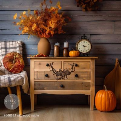 Decor Stencils® – Wildwood Cabin – 1 pc, sheet size 9″x12″