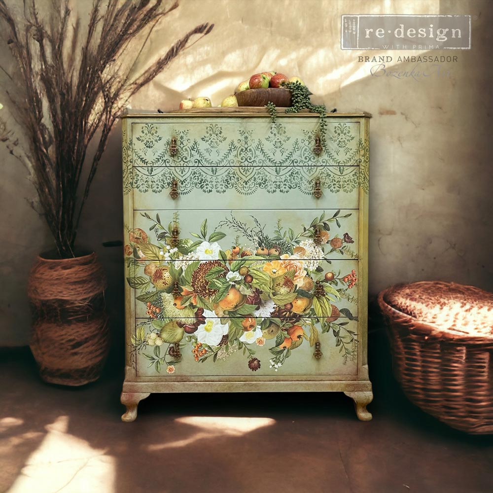 Decor Transfers® – Harvest Hues – total sheet size 24″x35″, cut into 2 sheets