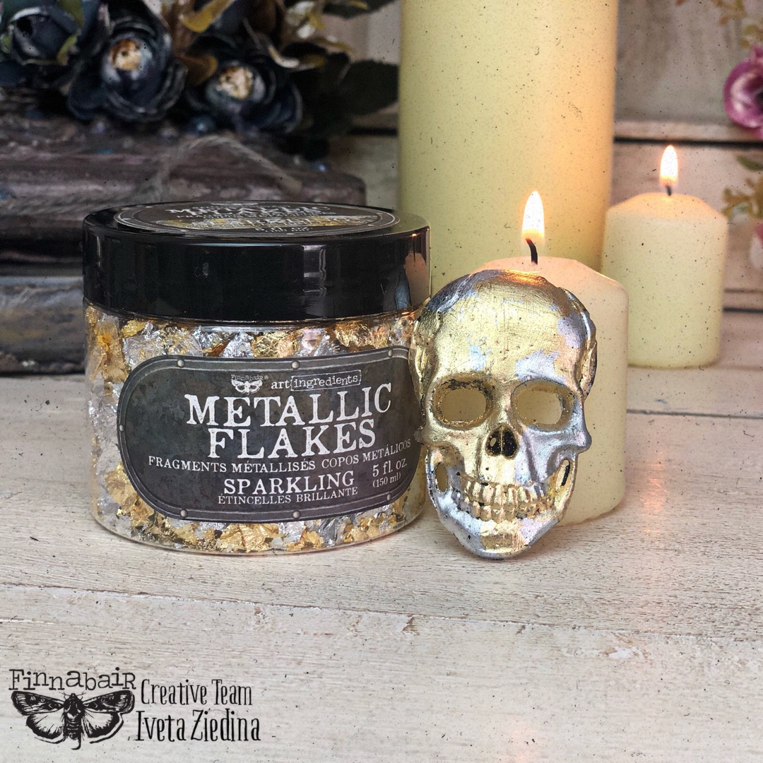 Art Ingredients – Metal Flakes – Sparkling – 1 jar, total weight 30g including container