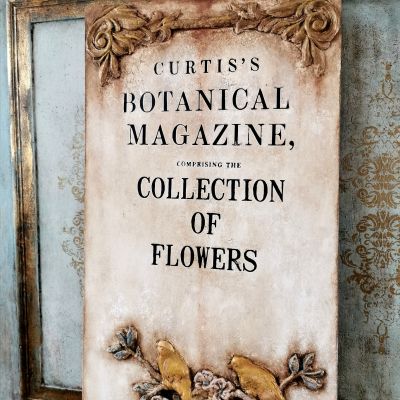 Redesign Decor Moulds® – Antique Scrolls – 8″x5″, 8mm thickness Copyright #VA0002326270