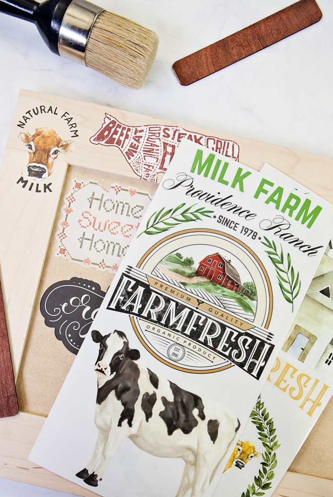 Small Transfers – Home & Farm – 3 sheets, 6″x12″