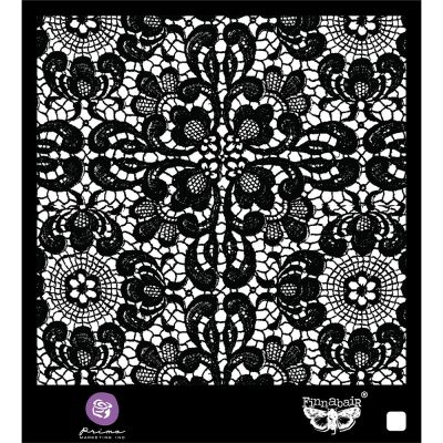 Ornate Stencil – 6”x6″ – Laser cut on 16 mil Mylar