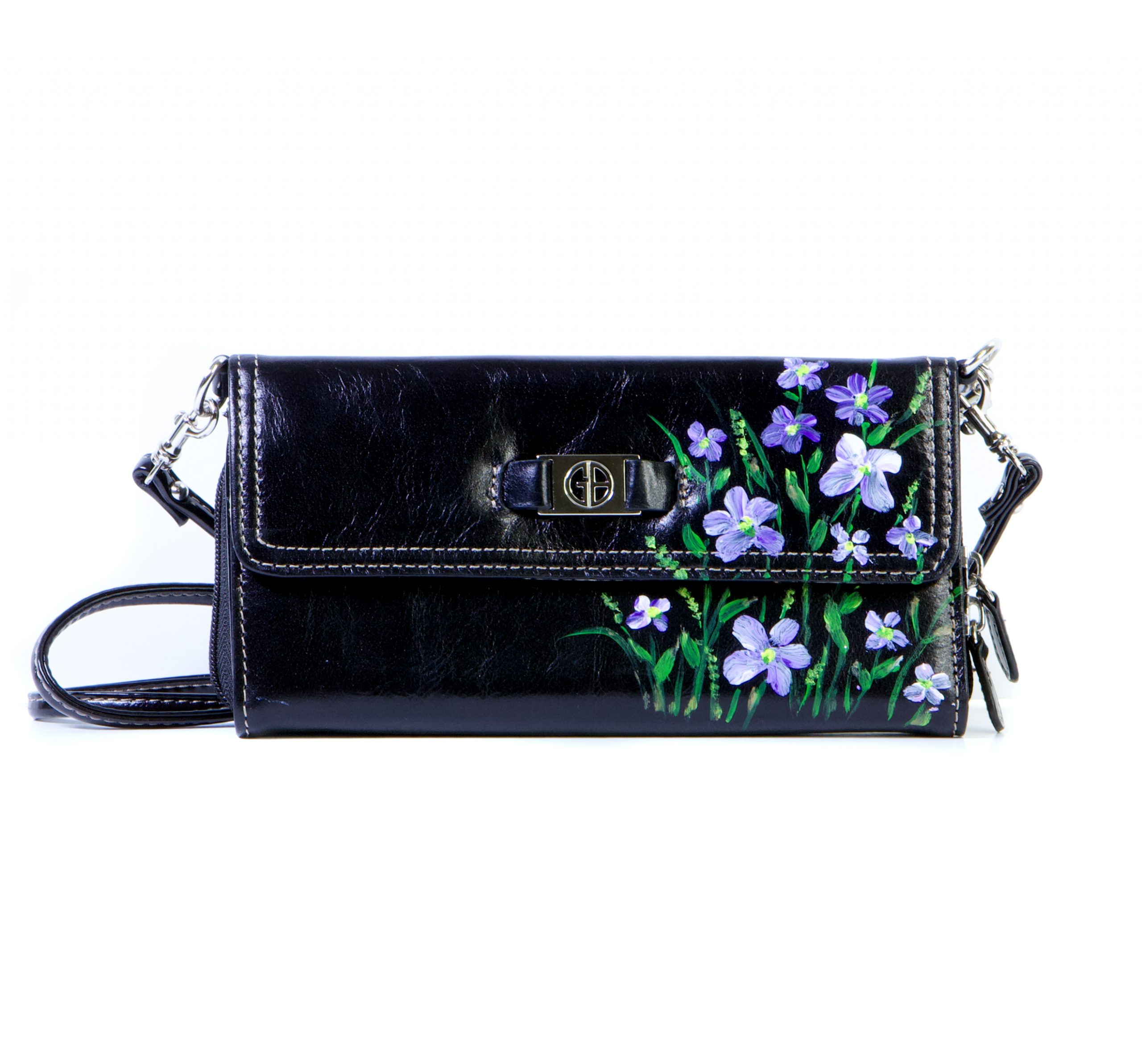 BLACK WALLET 8″ x 1.5″ x 4″