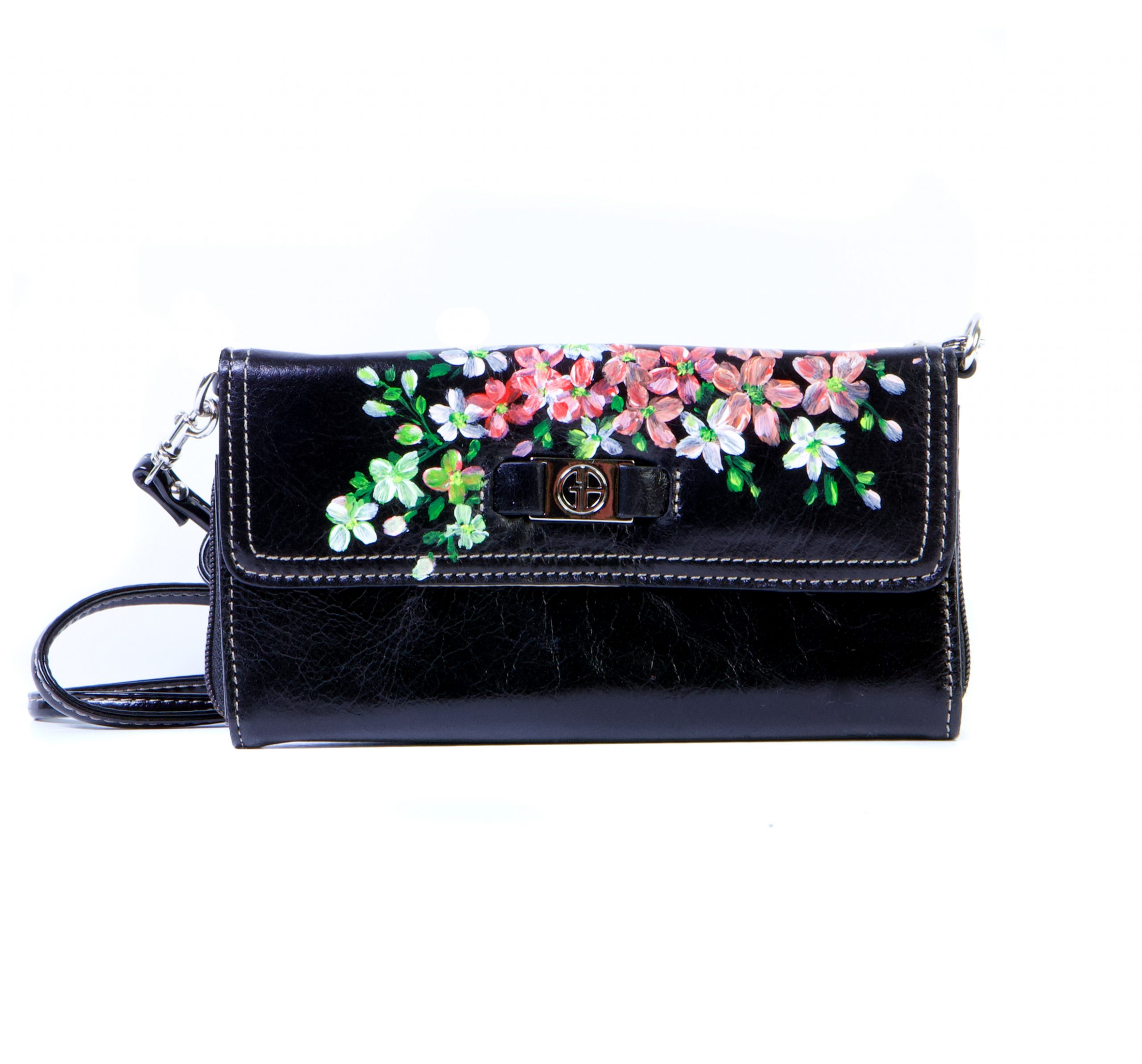 BLACK WALLET 8″ x 1.5″ x 4″