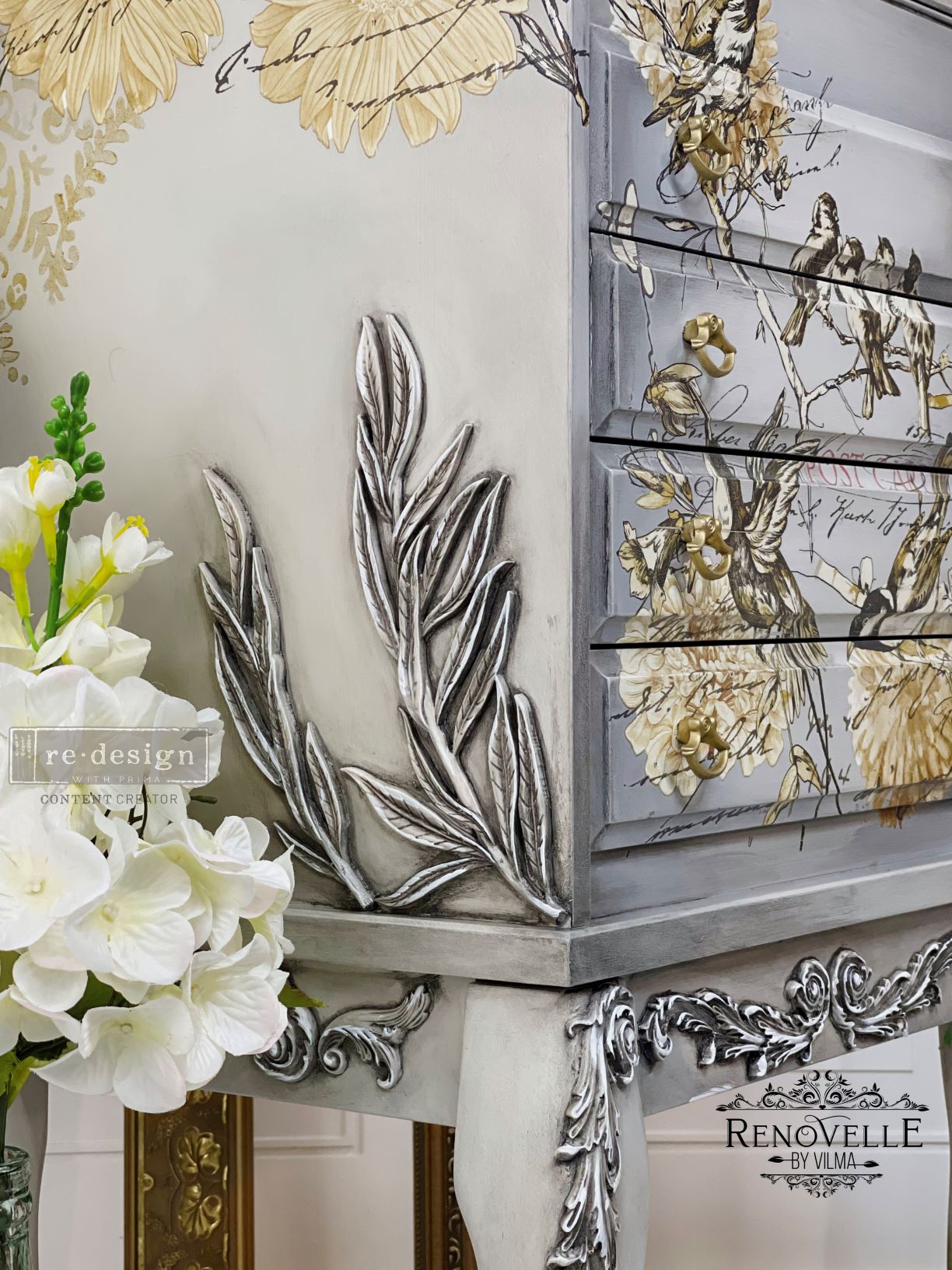 Redesign Decor Moulds® – Simple Greenery – 5″x10″, 8mm thickness Copyright #VA0002326260