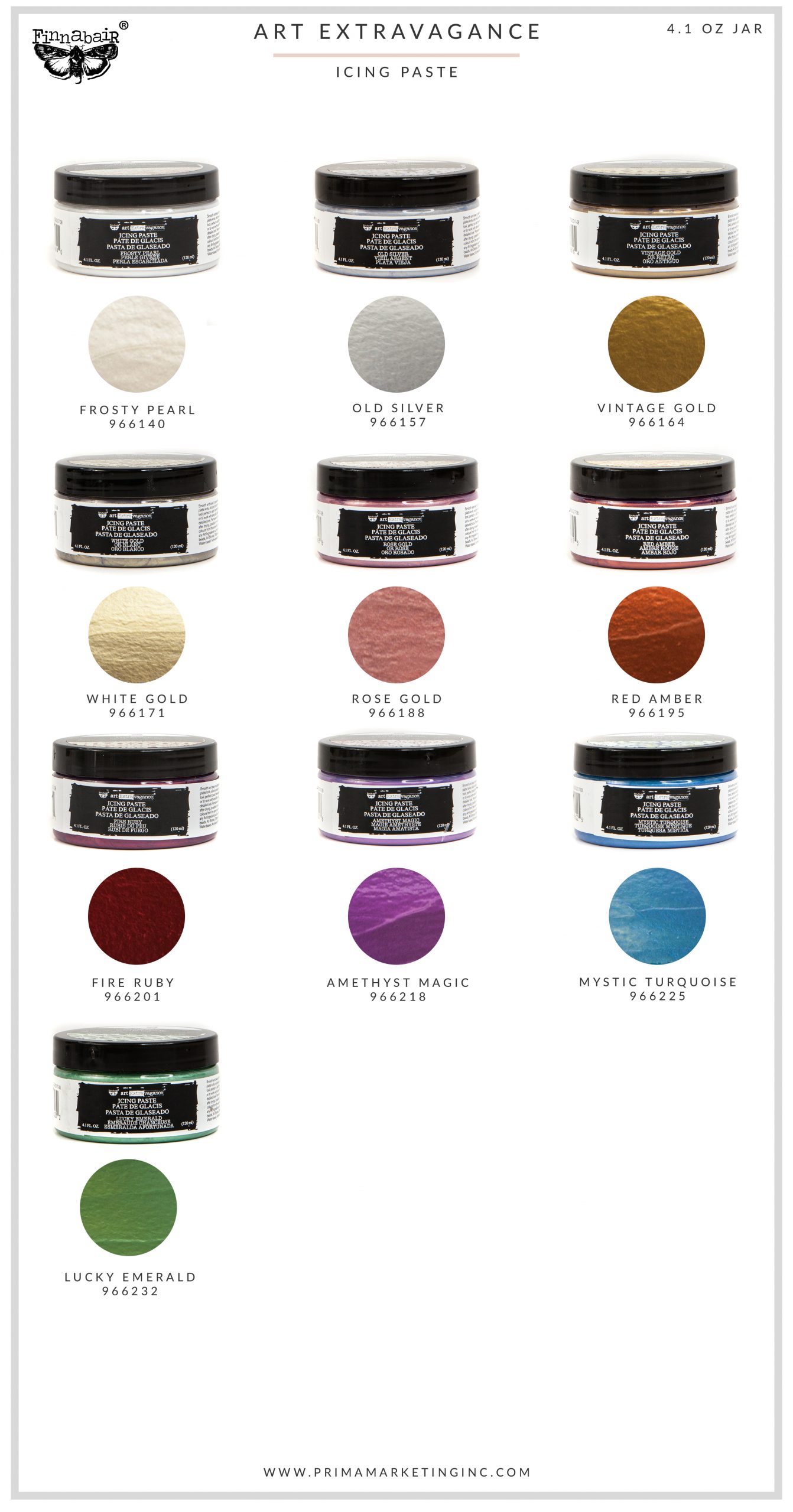 Art Extravagance Icing Paste-Red Amber 4oz (120ml)