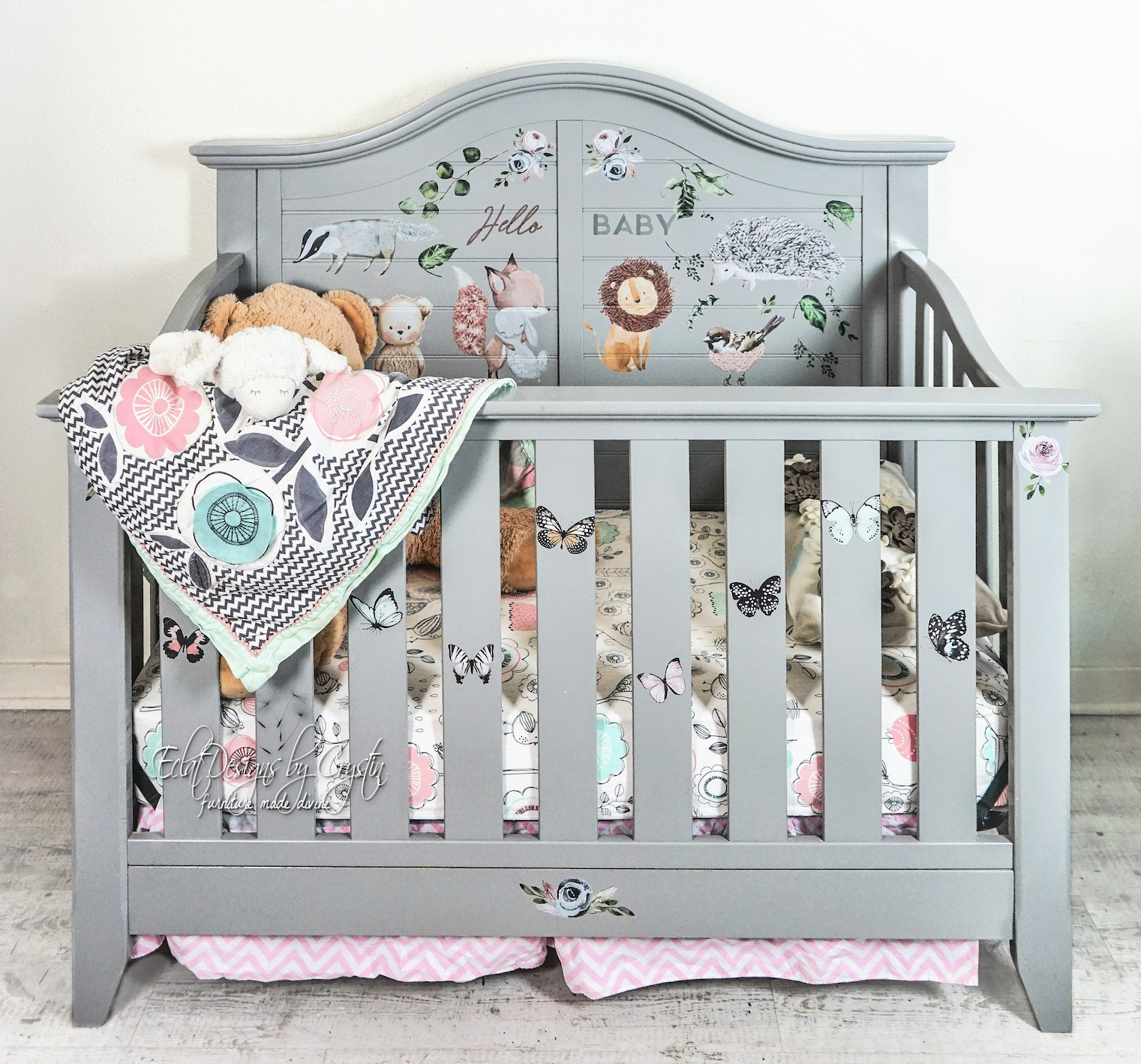 Redesign Decor Transfers® – Hello Baby design size 22″x30″