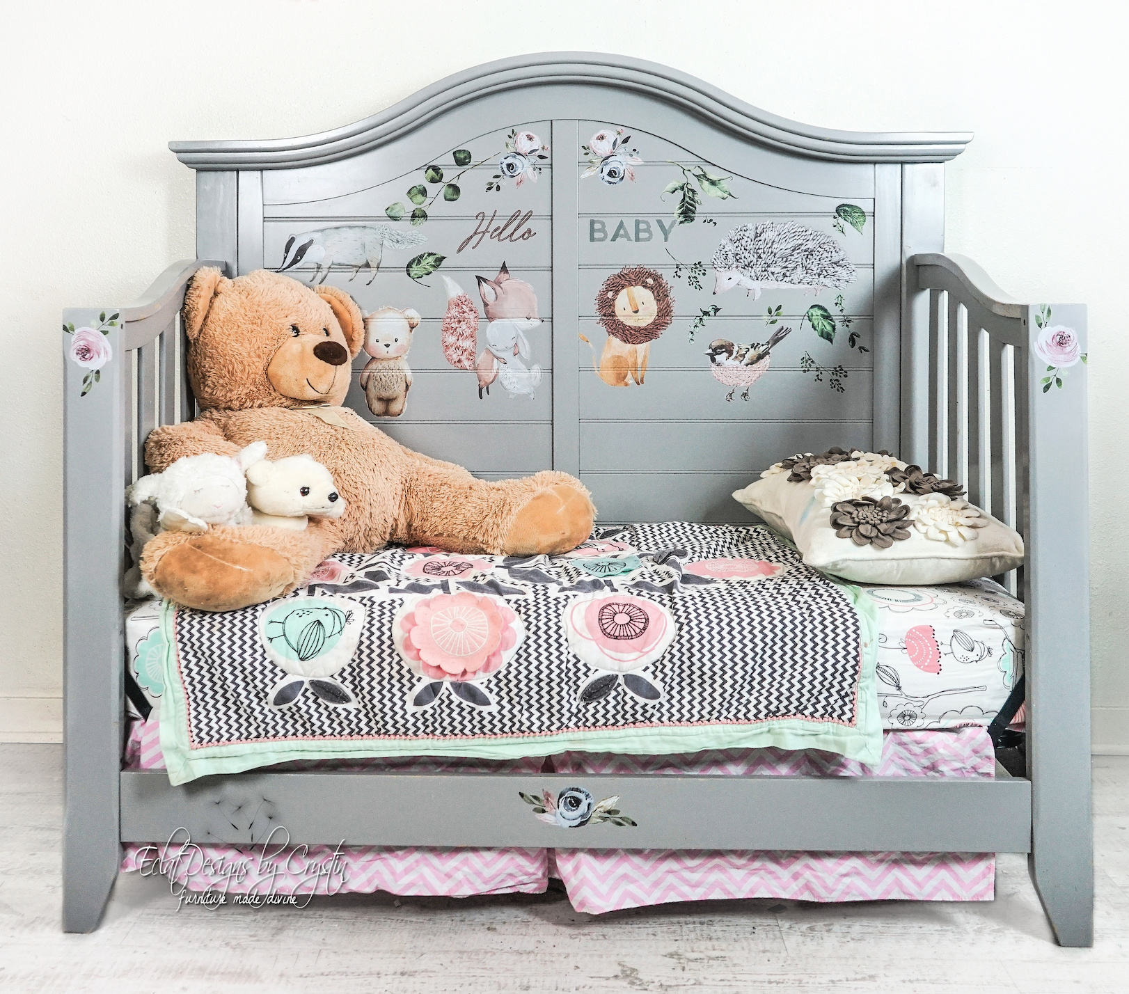 Redesign Decor Transfers® – Hello Baby design size 22″x30″