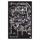 Finnabair Stencil - Machinery - 1 piece