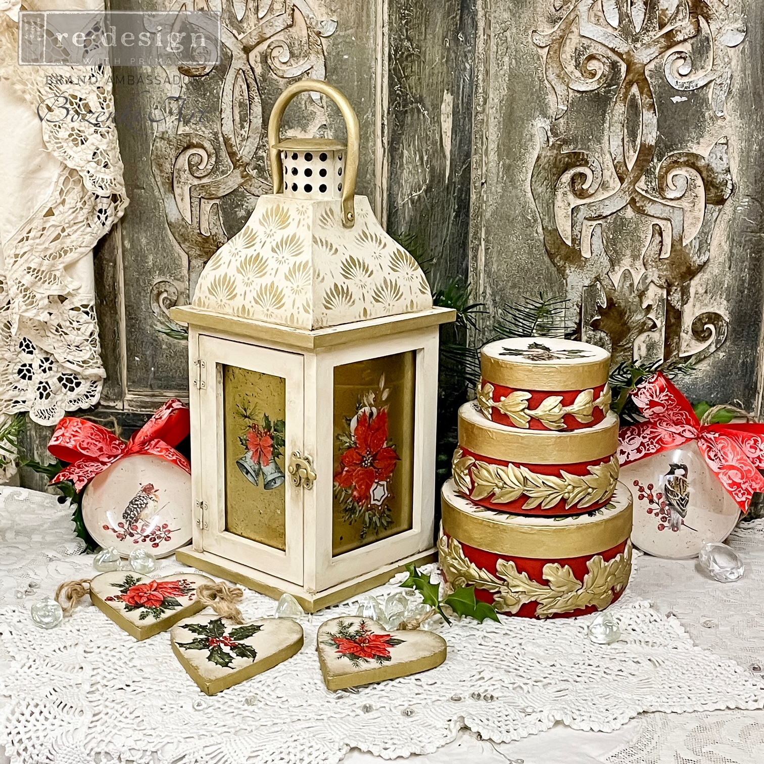 Small Transfers – Classic Christmas – 3 sheets, 6″x12″