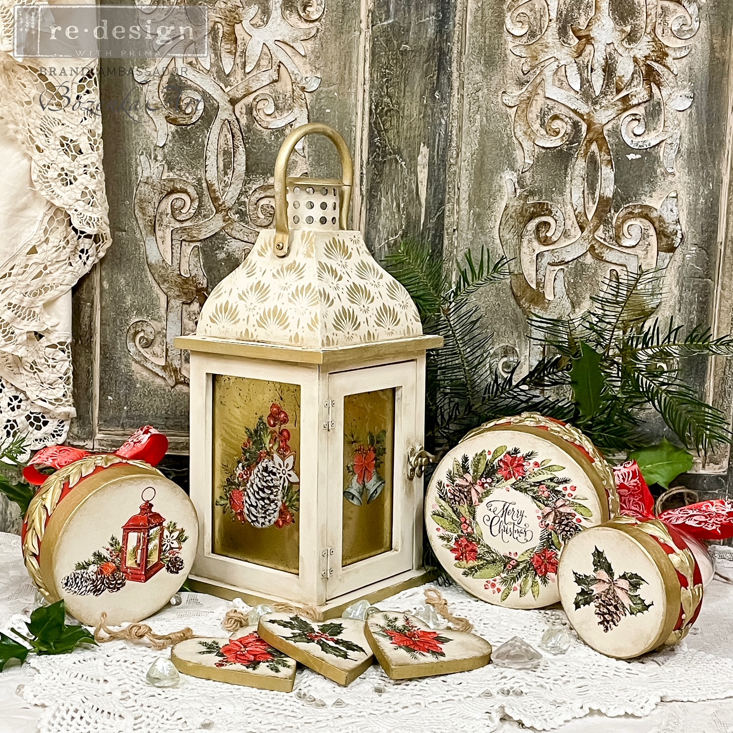 Small Transfers – Classic Christmas – 3 sheets, 6″x12″