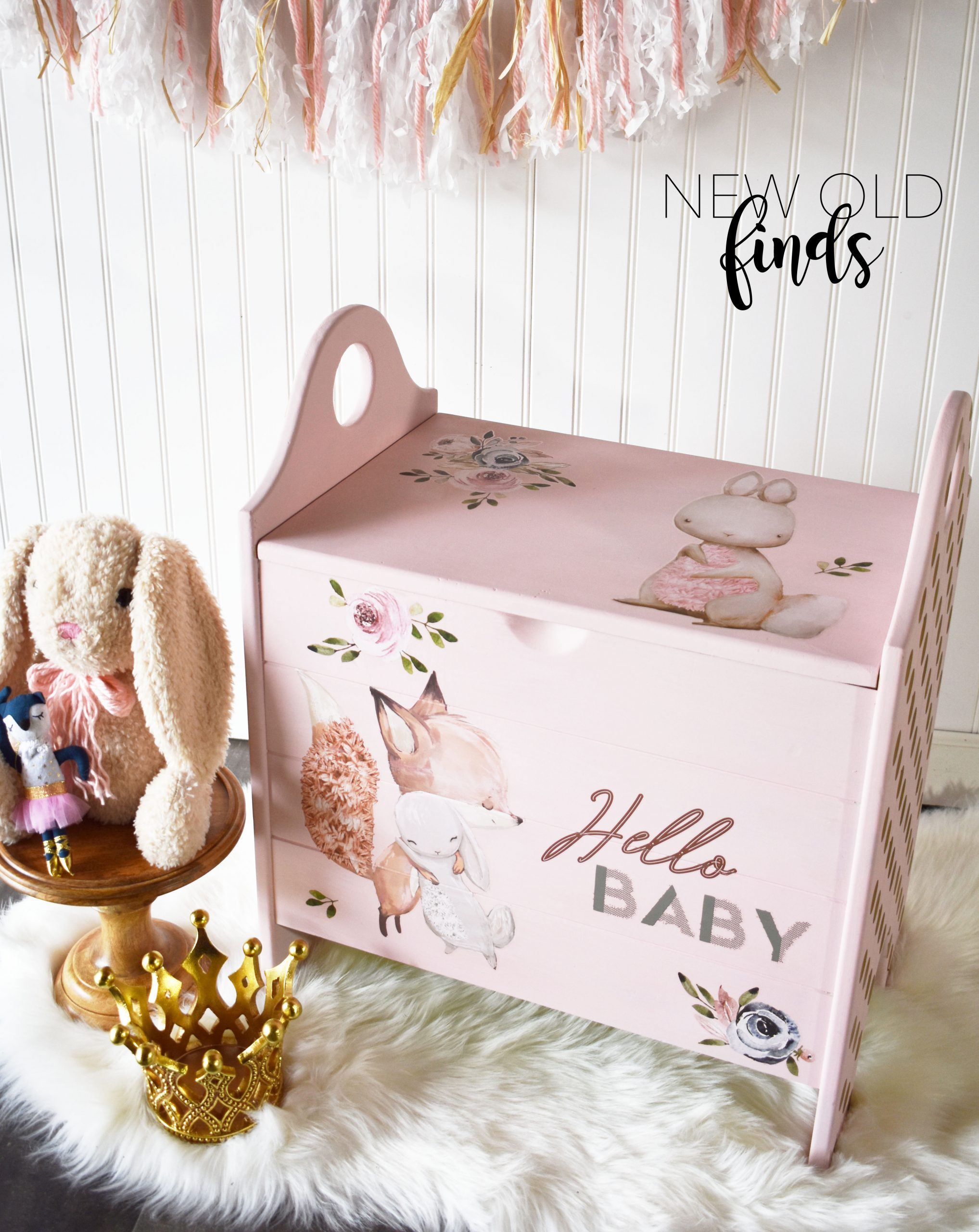 Redesign Decor Transfers® – Hello Baby design size 22″x30″