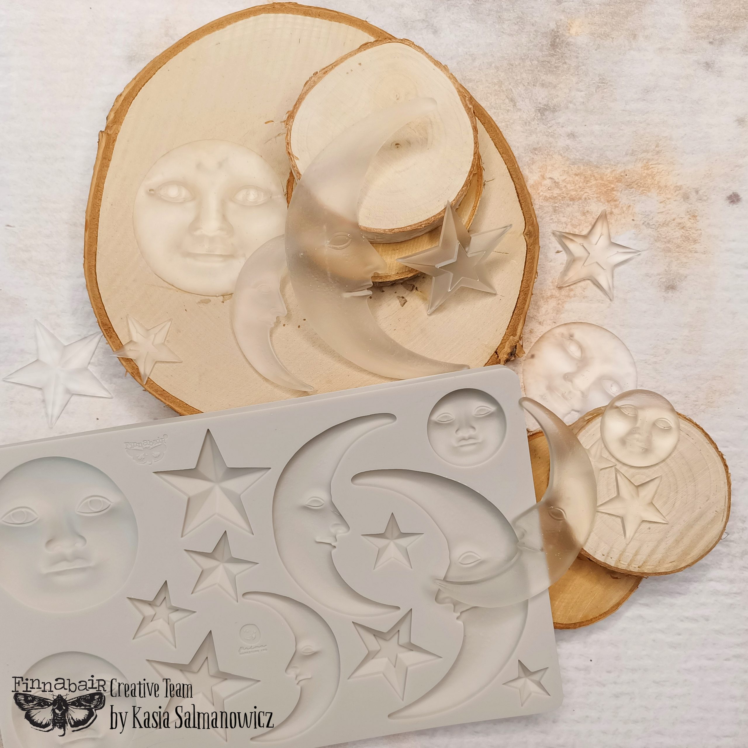 Finnabair – Moulds – Nocturnal Elements – 1 pc, 5×8 in Copyright #VA0002330248