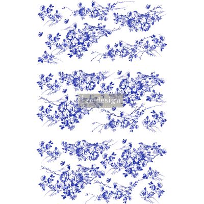 Redesign Decor Transfers® – Peaceful Flight – total sheet size 24″x35″, cut into 3 sheets