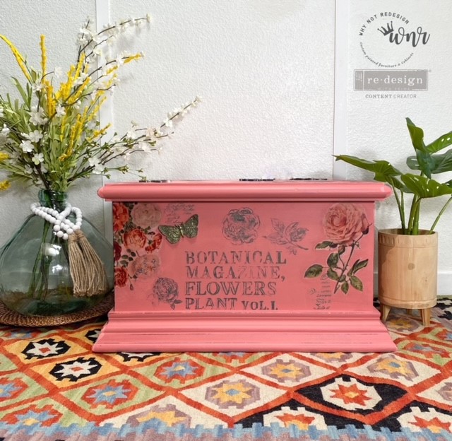 Redesign Decor Stamp – Botanical Encyclopedia – 12″x12″ (12 pcs)